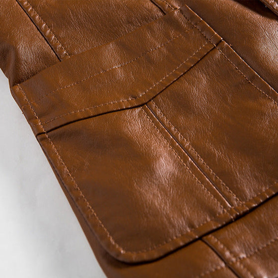 Antonio™ klassische Lederjacke