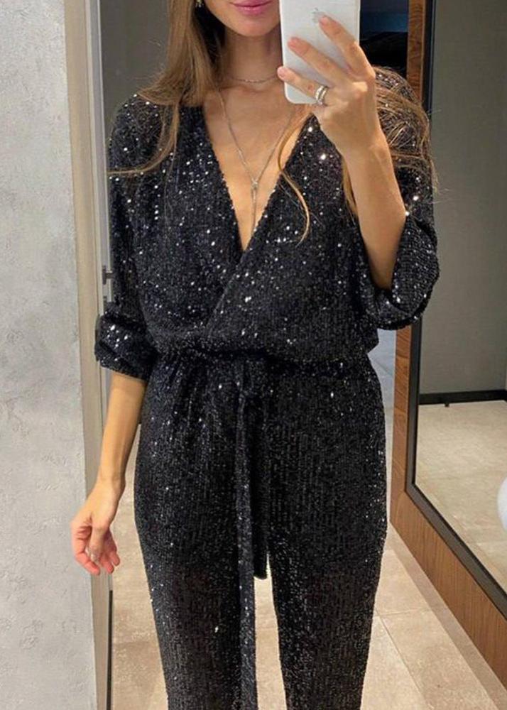 Yvette | Langarm-Jumpsuit