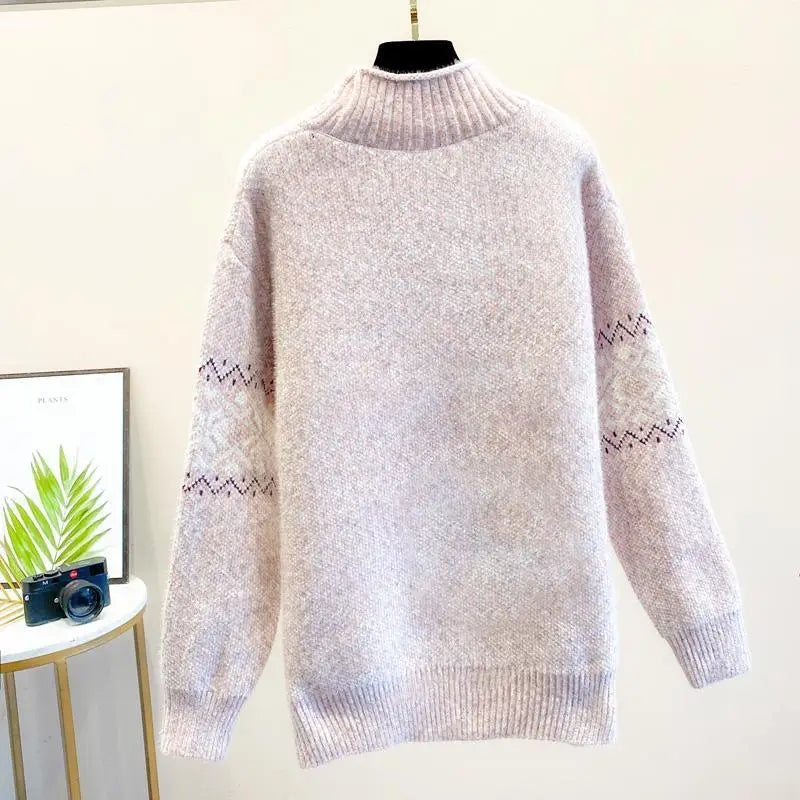 Amabel - Schneeflocken Pullover