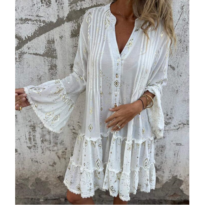 URSULA | RETRO-LANGARMKLEID