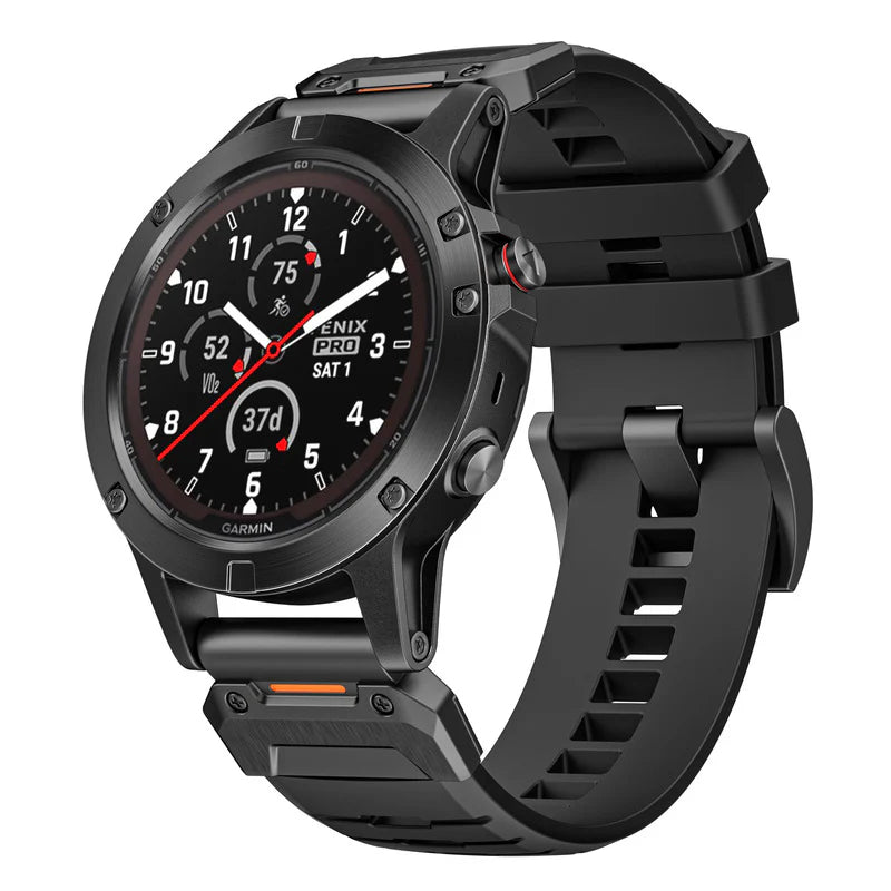 FKM Gummiband für Garmin Fenix 8 7X 6X