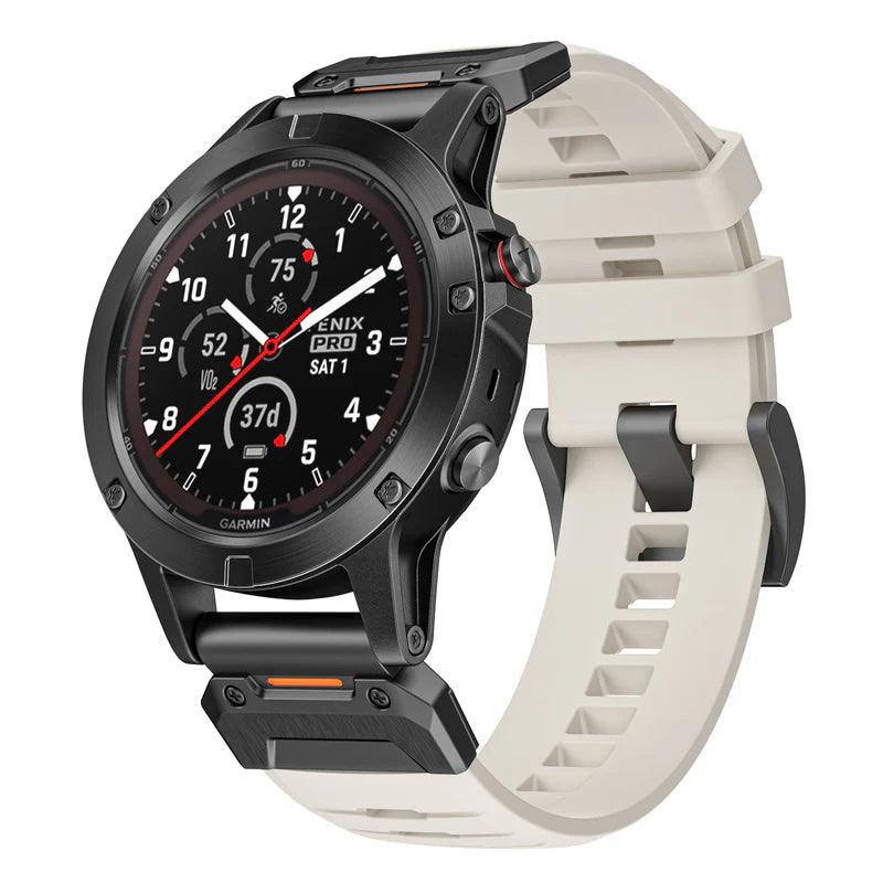 FKM Gummiband für Garmin Fenix 8 7X 6X