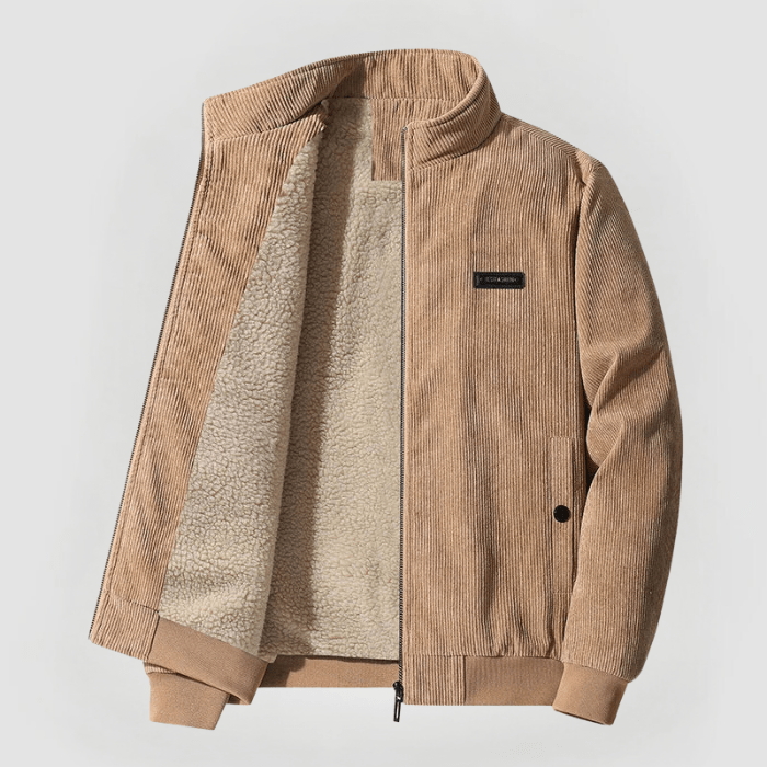 Udo™ - Cordjacke mit Fleecefutter perfekt für ein Frühling