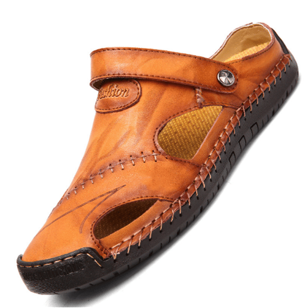Chris™ | Orthopädische Ledersandalen für Männer