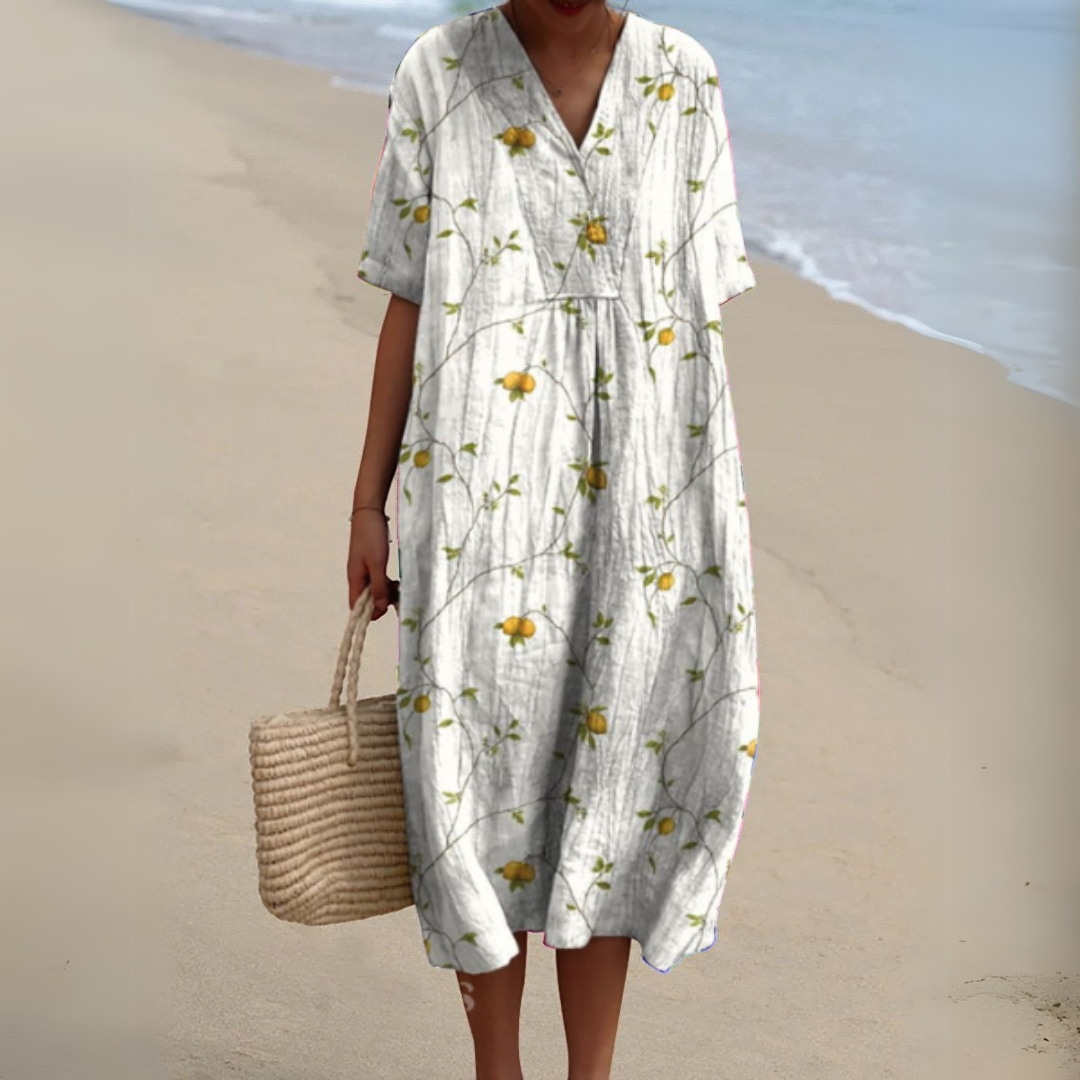 Nathalie - Elegantes Blumenkleid