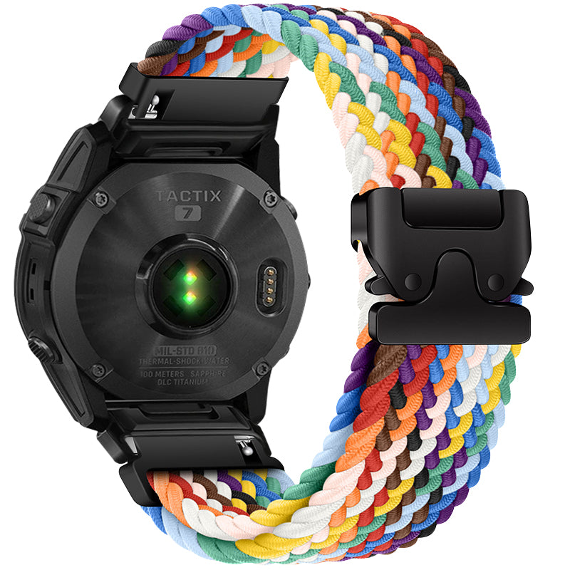 Parachute-Buckle Nylonband für Garmin Fenix
