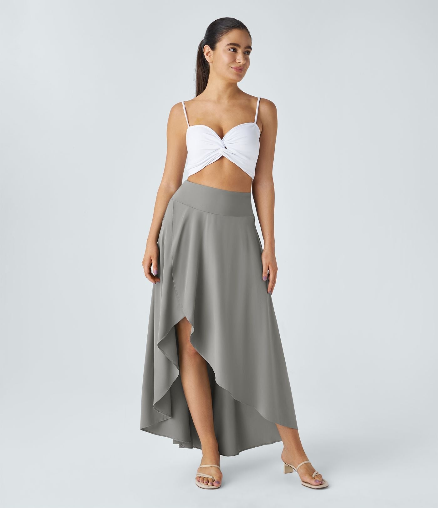 Natalia | Gespleten Comfortabele rok