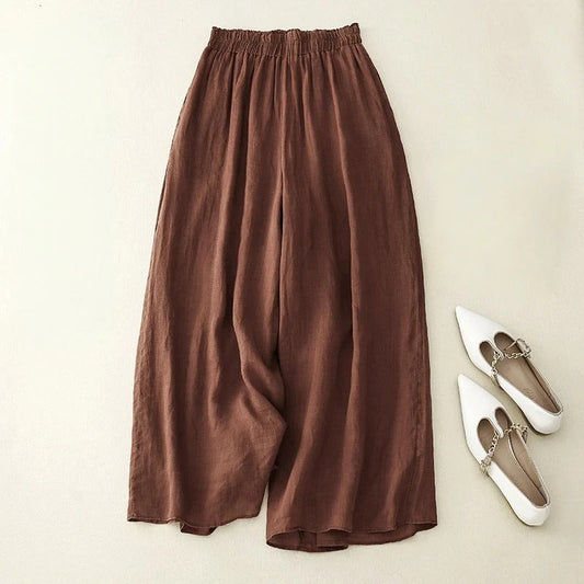 Nicolé - Elegante Leinenhosen