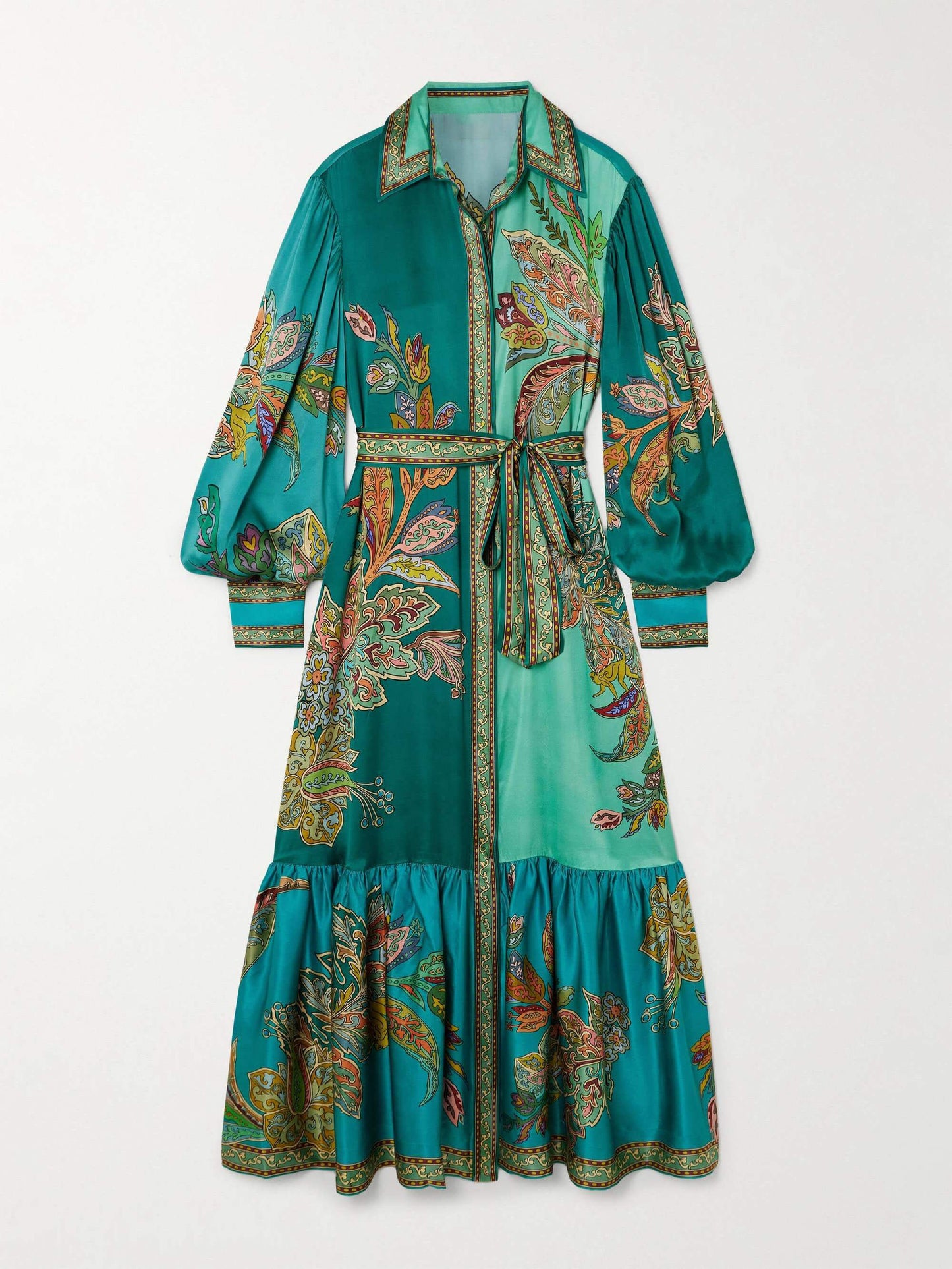 Aruchic™ - Floral Print Maxi Dress