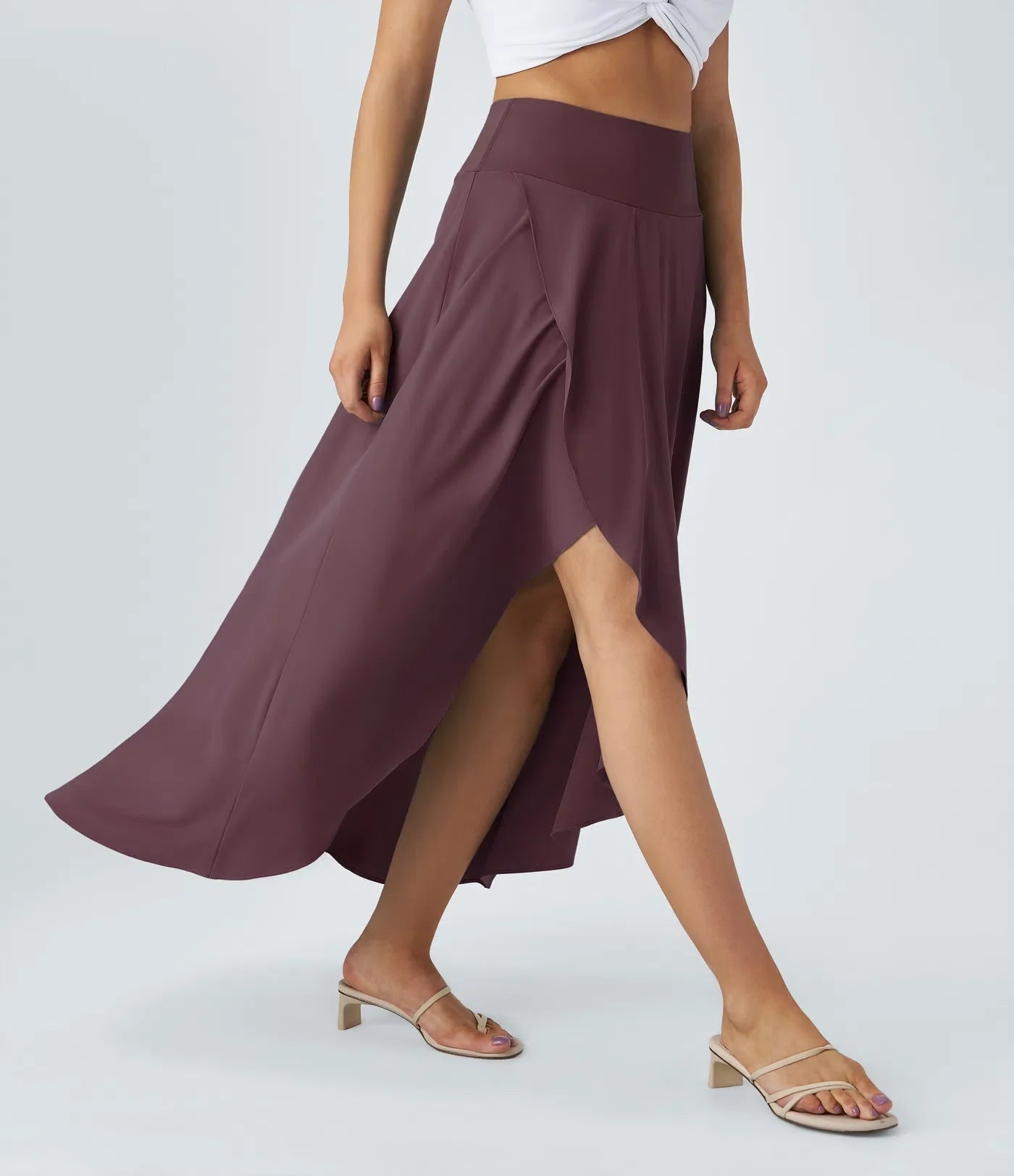 Natalia | Gespleten Comfortabele rok