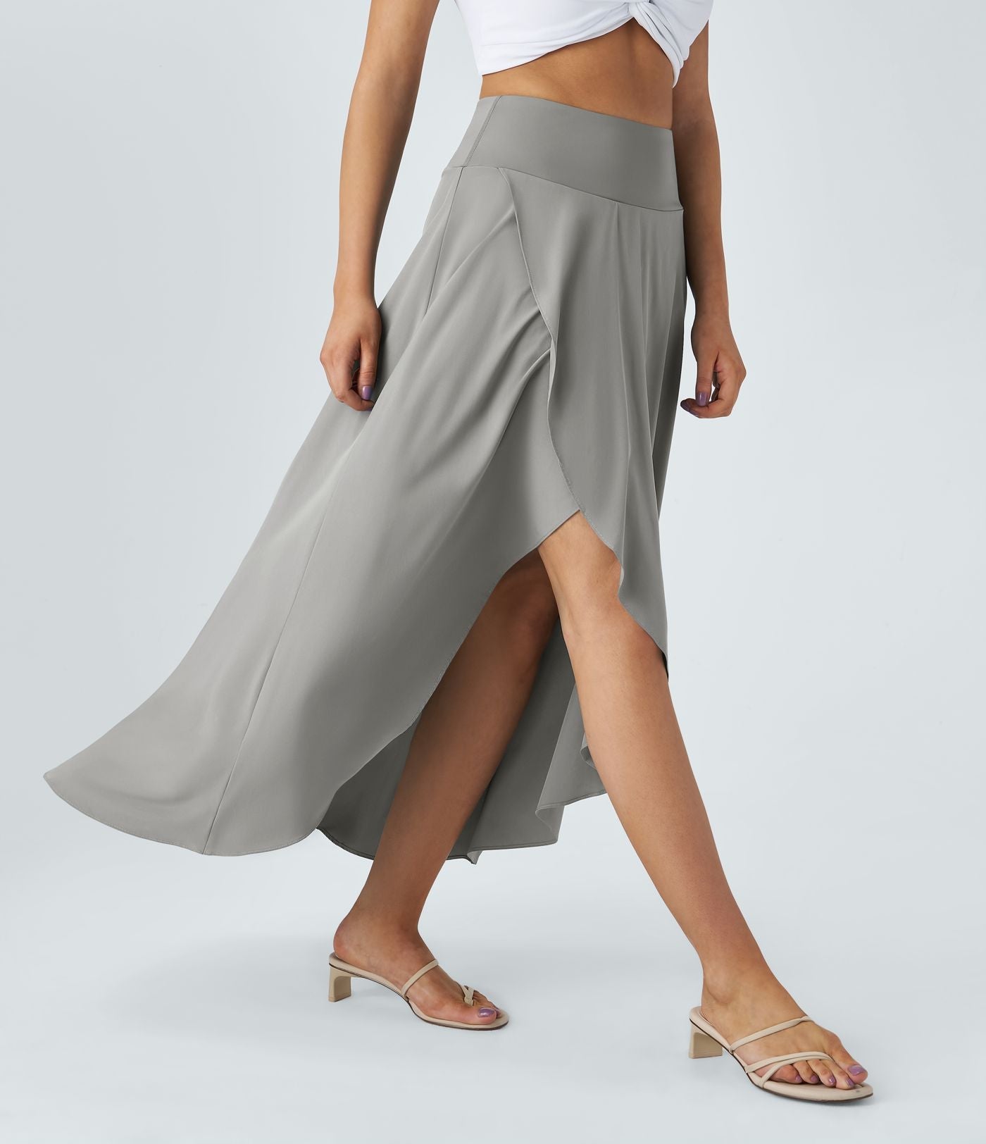 Natalia | Gespleten Comfortabele rok