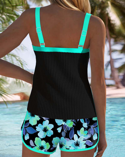 Laluna® | Zweiteiliges Elegantes Tankini-Set