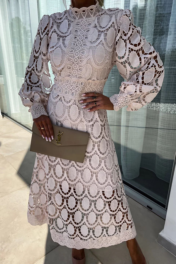 BELLIZE - elegantes Midi Kleid