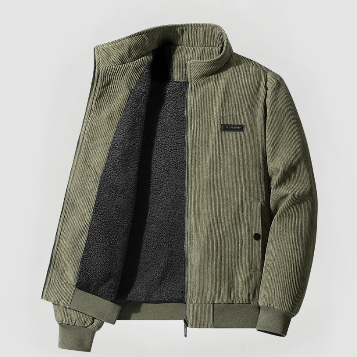 Udo™ - Cordjacke mit Fleecefutter perfekt für ein Frühling