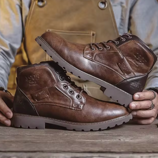 Aaron™ | Vintage Leder Herrenstiefel