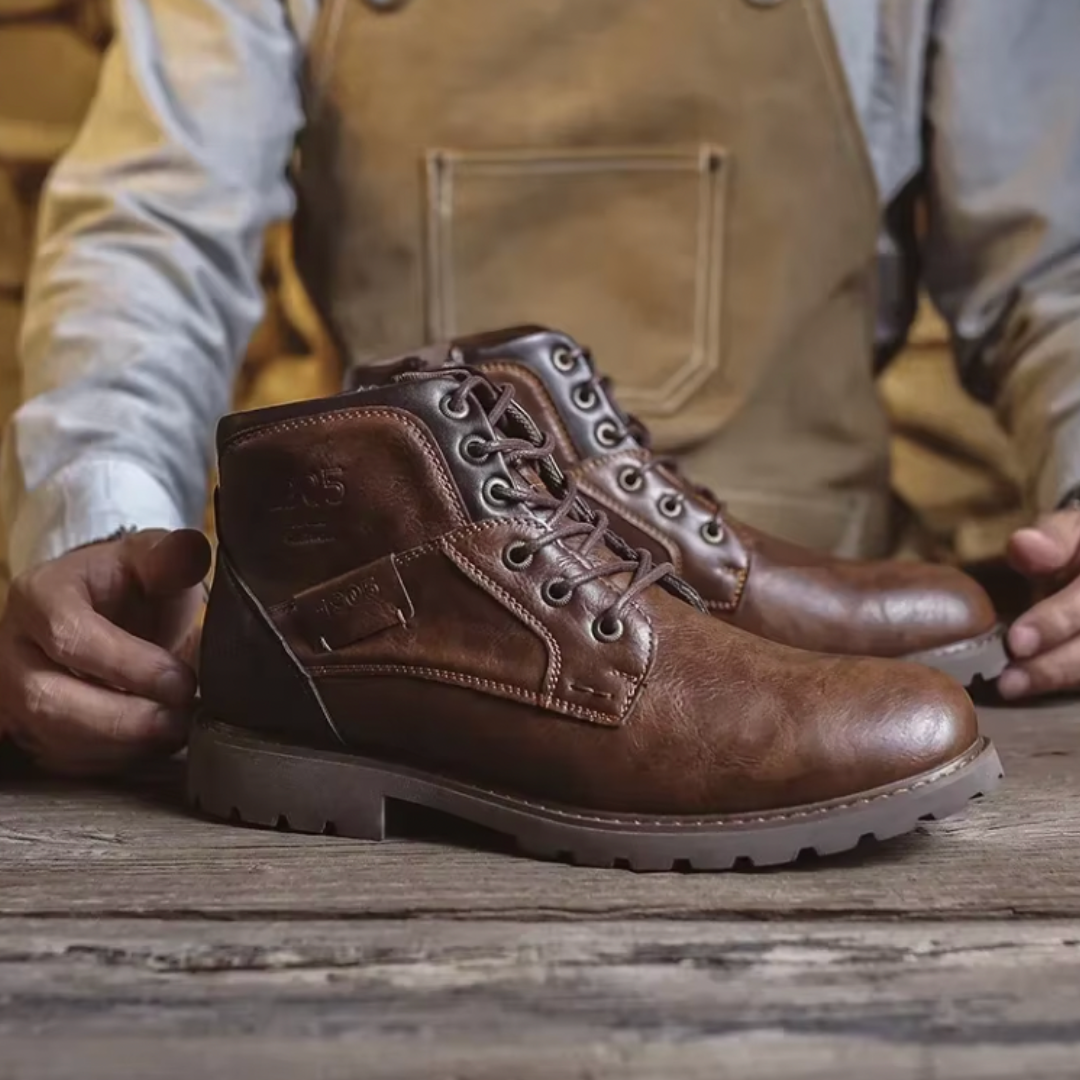 Aaron™ | Vintage Leder Herrenstiefel