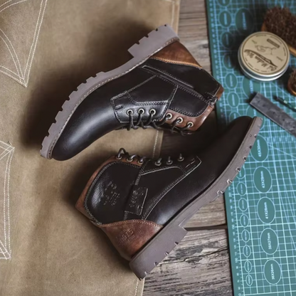 Aaron™ | Vintage Leder Herrenstiefel