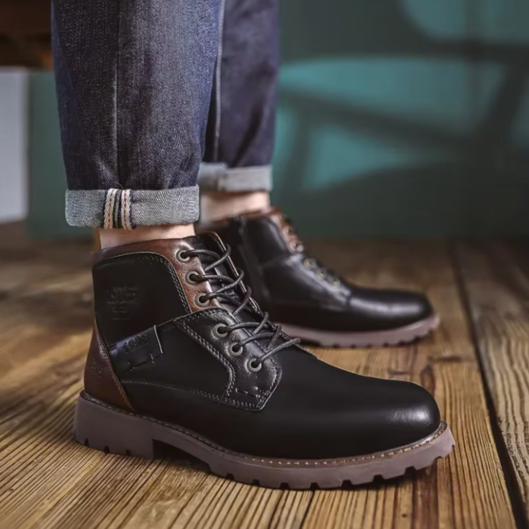Aaron™ | Vintage Leder Herrenstiefel