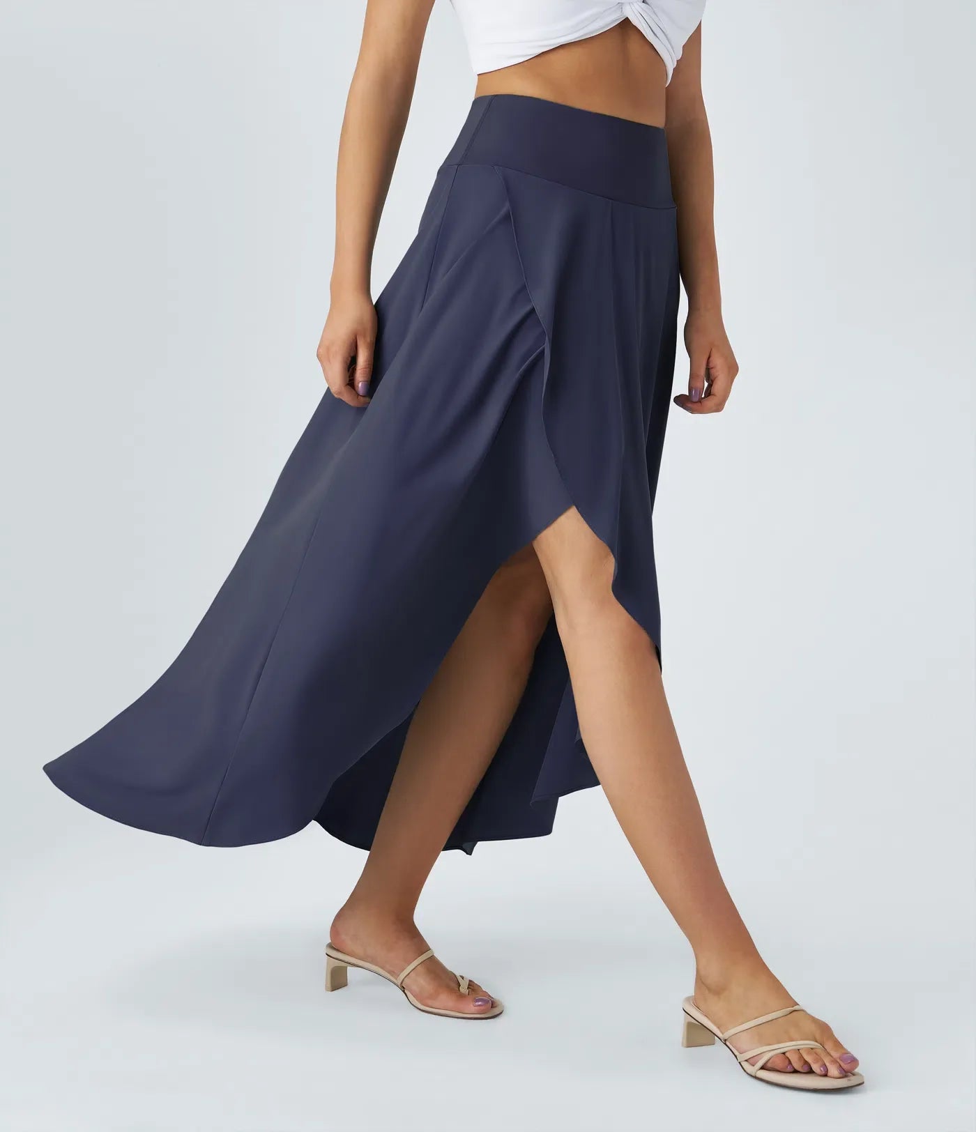 Natalia | Gespleten Comfortabele rok
