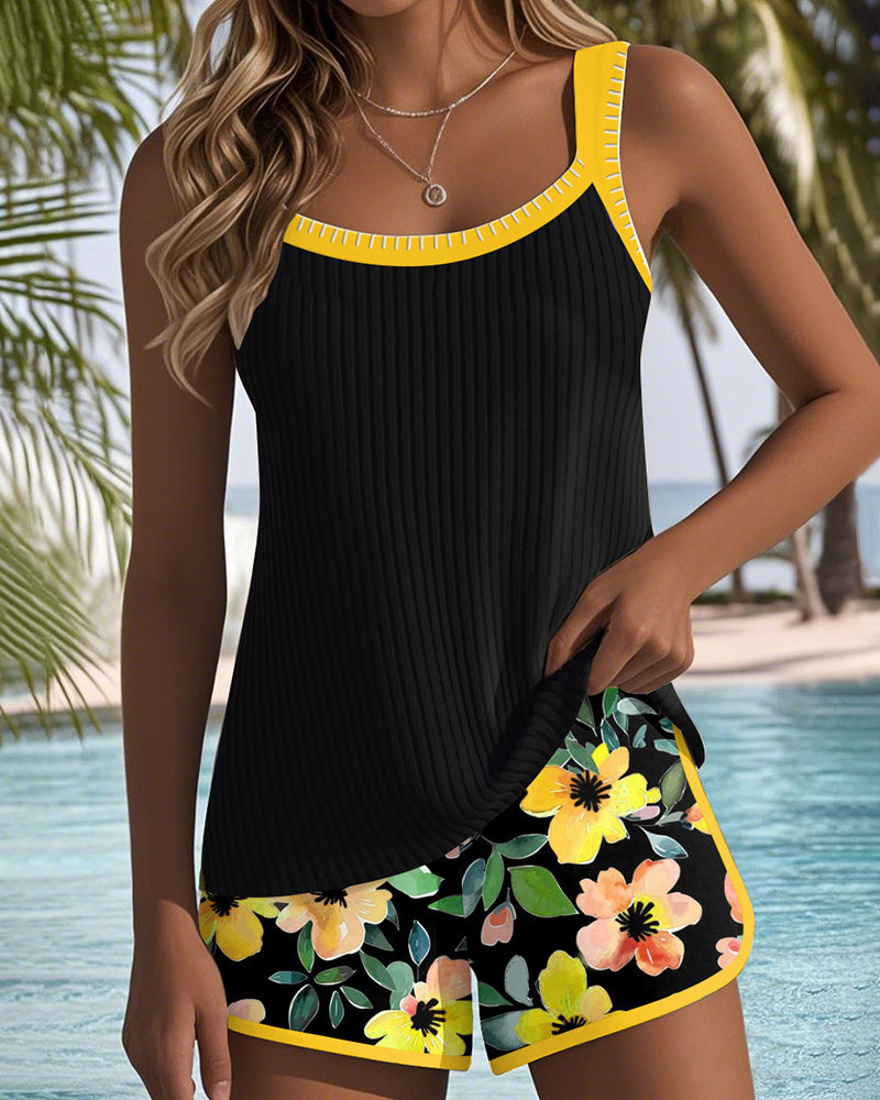 Laluna® | Zweiteiliges Elegantes Tankini-Set