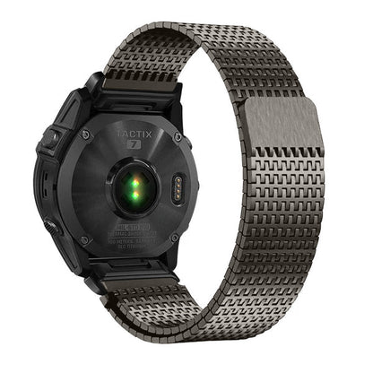 Designer Edelstahl Magnetarmband für Garmin