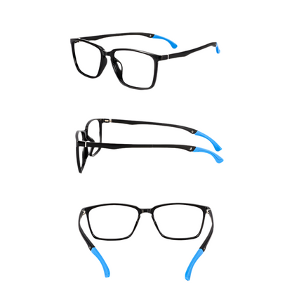 Ultra biegbare leichte Brille