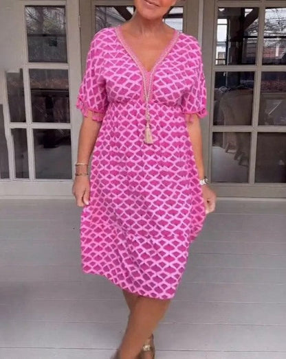 Aisha™ komfortables loose fit Kleid