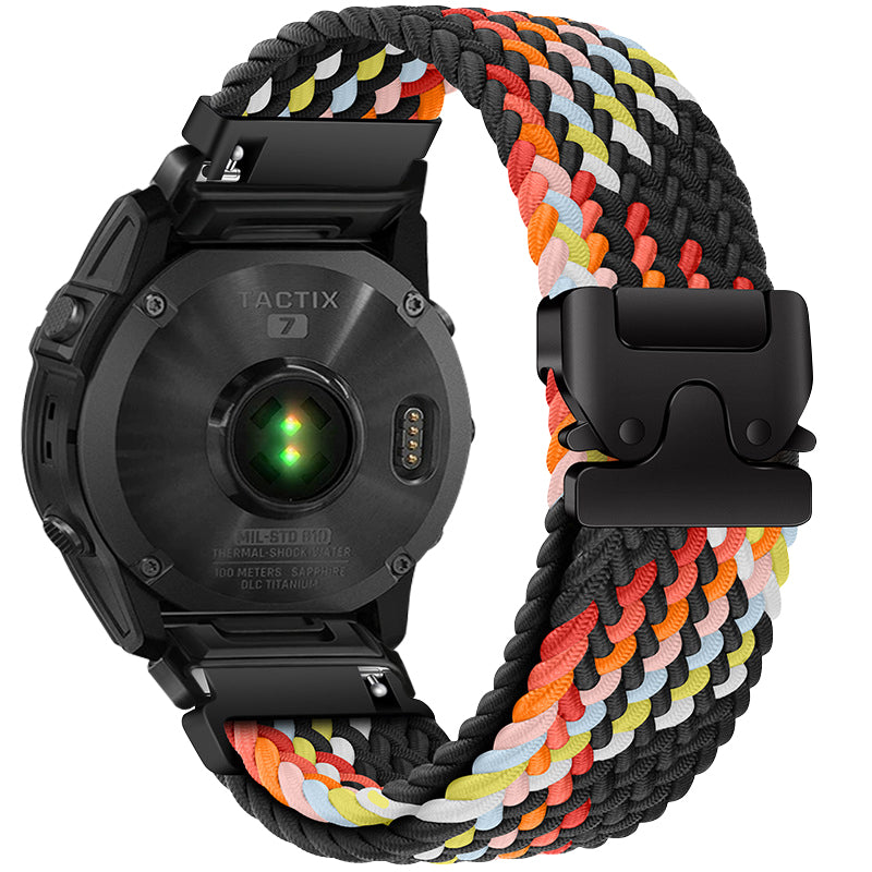 Parachute-Buckle Nylonband für Garmin Fenix