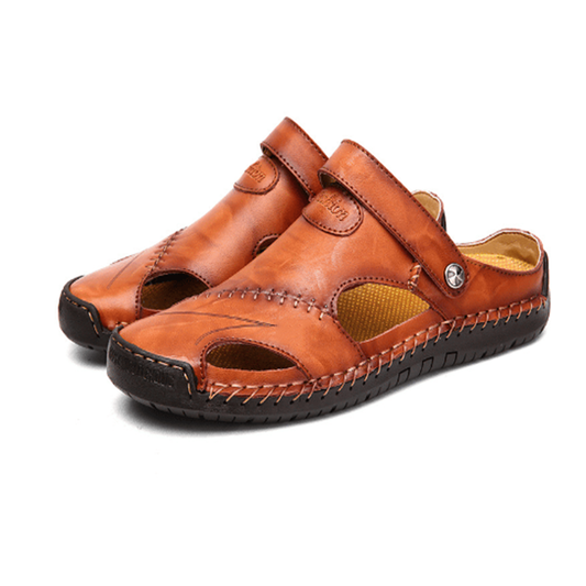 Chris™ | Orthopädische Ledersandalen für Männer