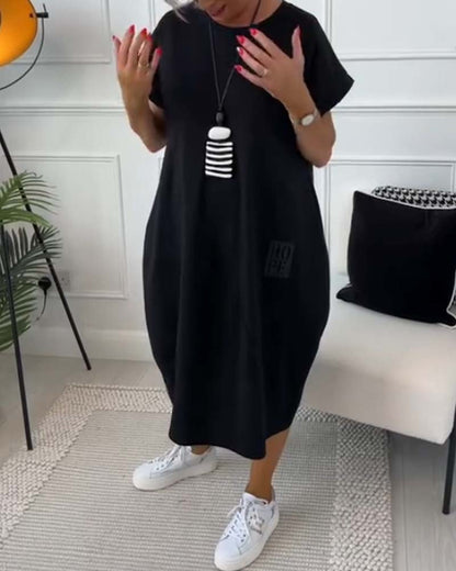 Iris™ - stilvolles kurzarm Kleid