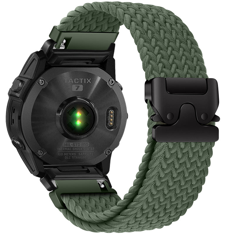 Parachute-Buckle Nylonband für Garmin Fenix