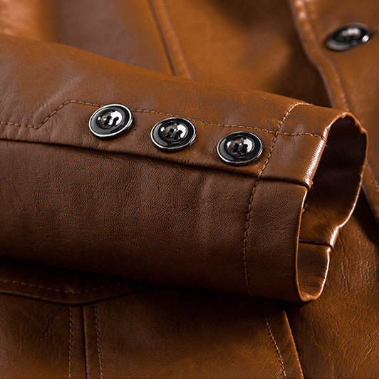 Antonio™ klassische Lederjacke