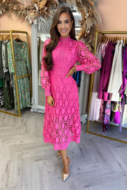 BELLIZE - elegantes Midi Kleid