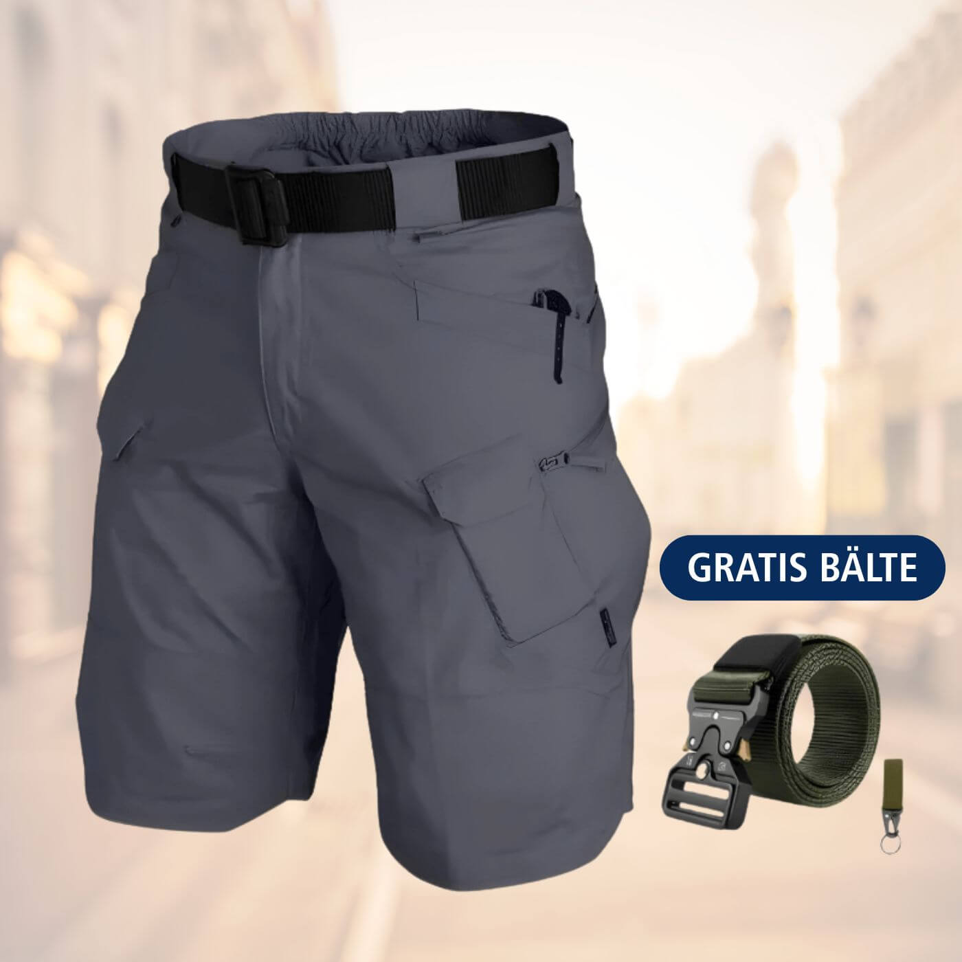 Diego  – Cargo-Shorts mit mehreren Taschen