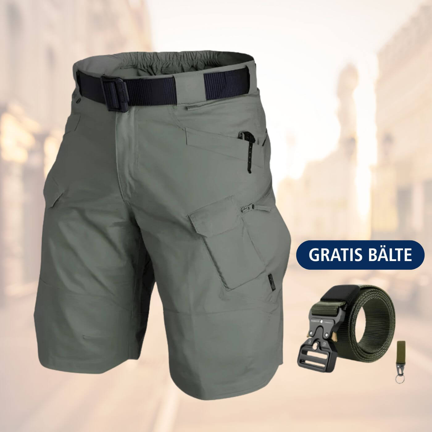 Diego  – Cargo-Shorts mit mehreren Taschen