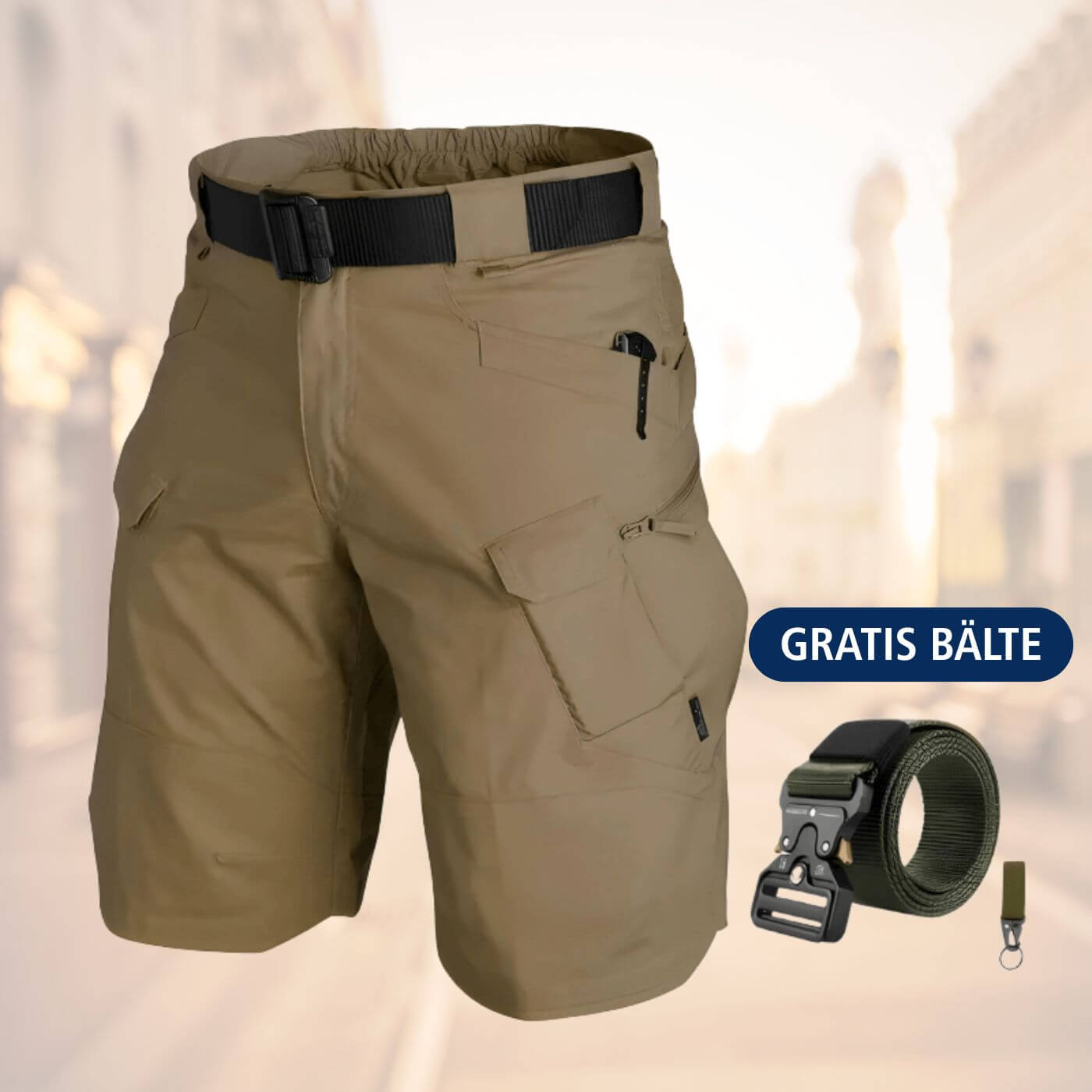Diego  – Cargo-Shorts mit mehreren Taschen