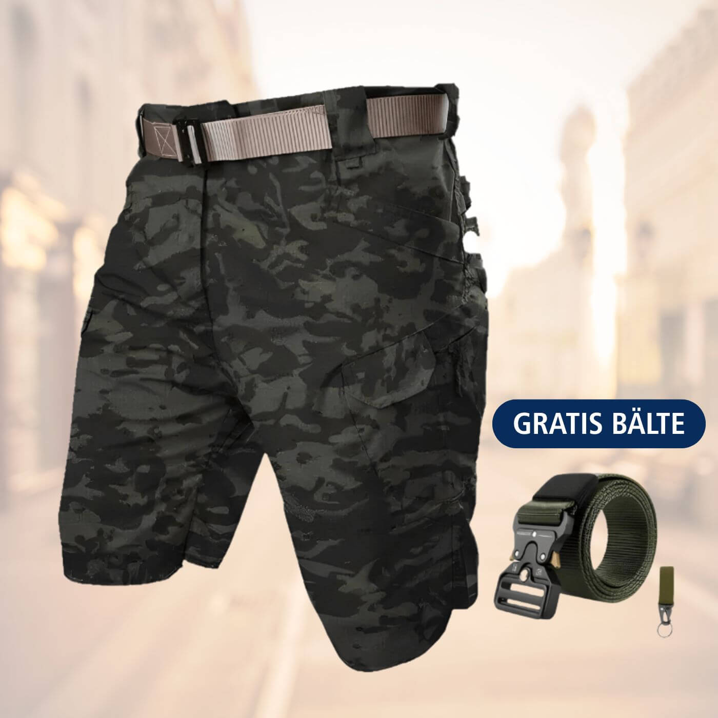 Diego  – Cargo-Shorts mit mehreren Taschen
