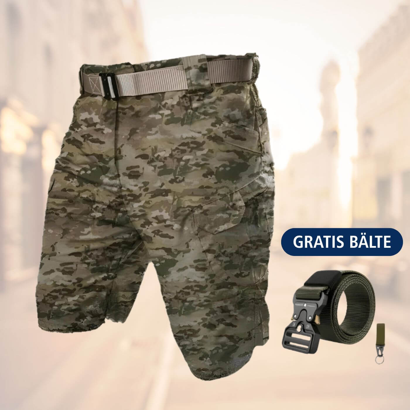 Diego  – Cargo-Shorts mit mehreren Taschen