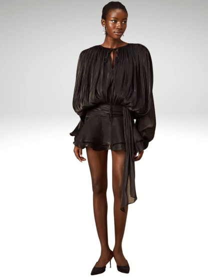 ISLA DRAPED MINI DRESS