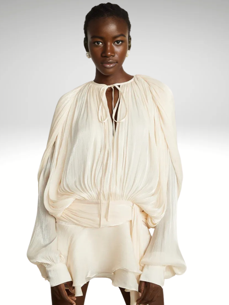 ISLA DRAPED MINI DRESS