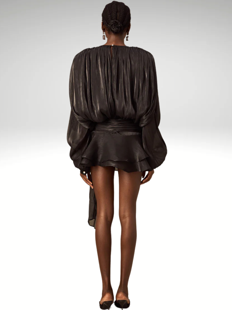 ISLA DRAPED MINI DRESS