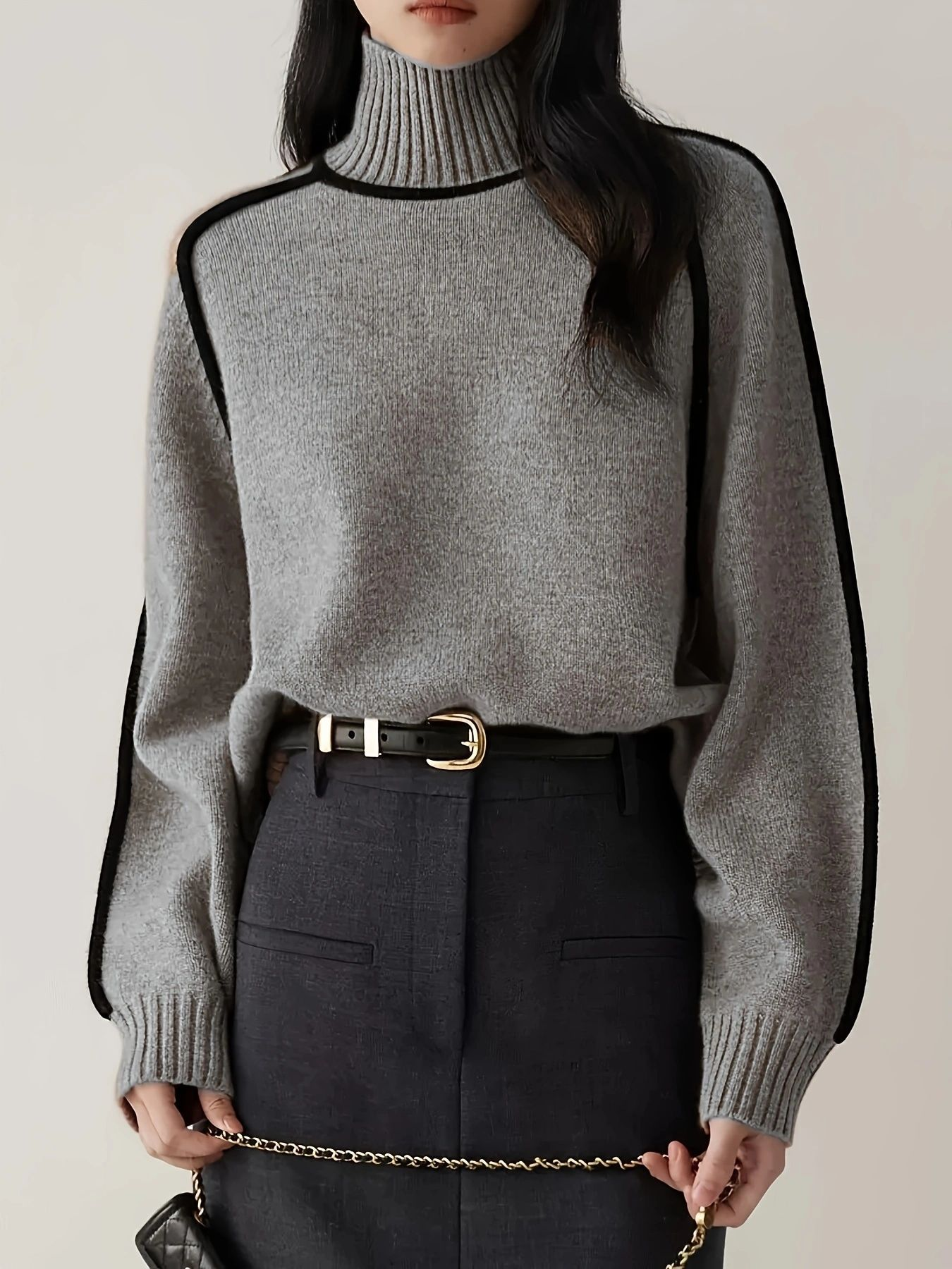 Emilie | weicher Rollkragenpullover