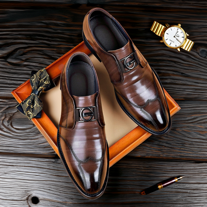 Giovanni™ | Lederschuhe im Boss-Stil