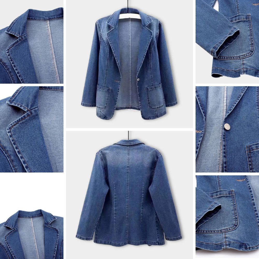 Meja - Stilvoller Denimblazer