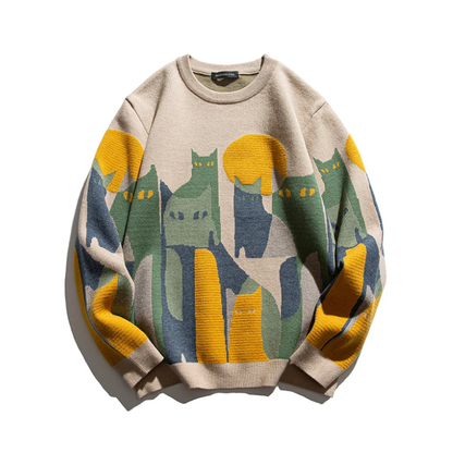 Sam | Mondschein Katzenpullover