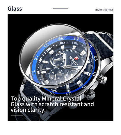 Luxus Business-Quarzuhr für Herren