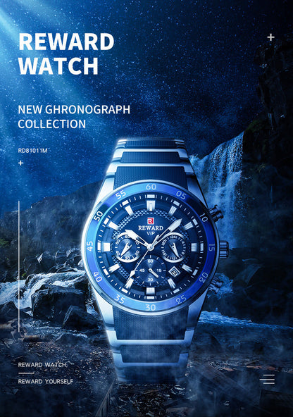 Luxus Business-Quarzuhr für Herren