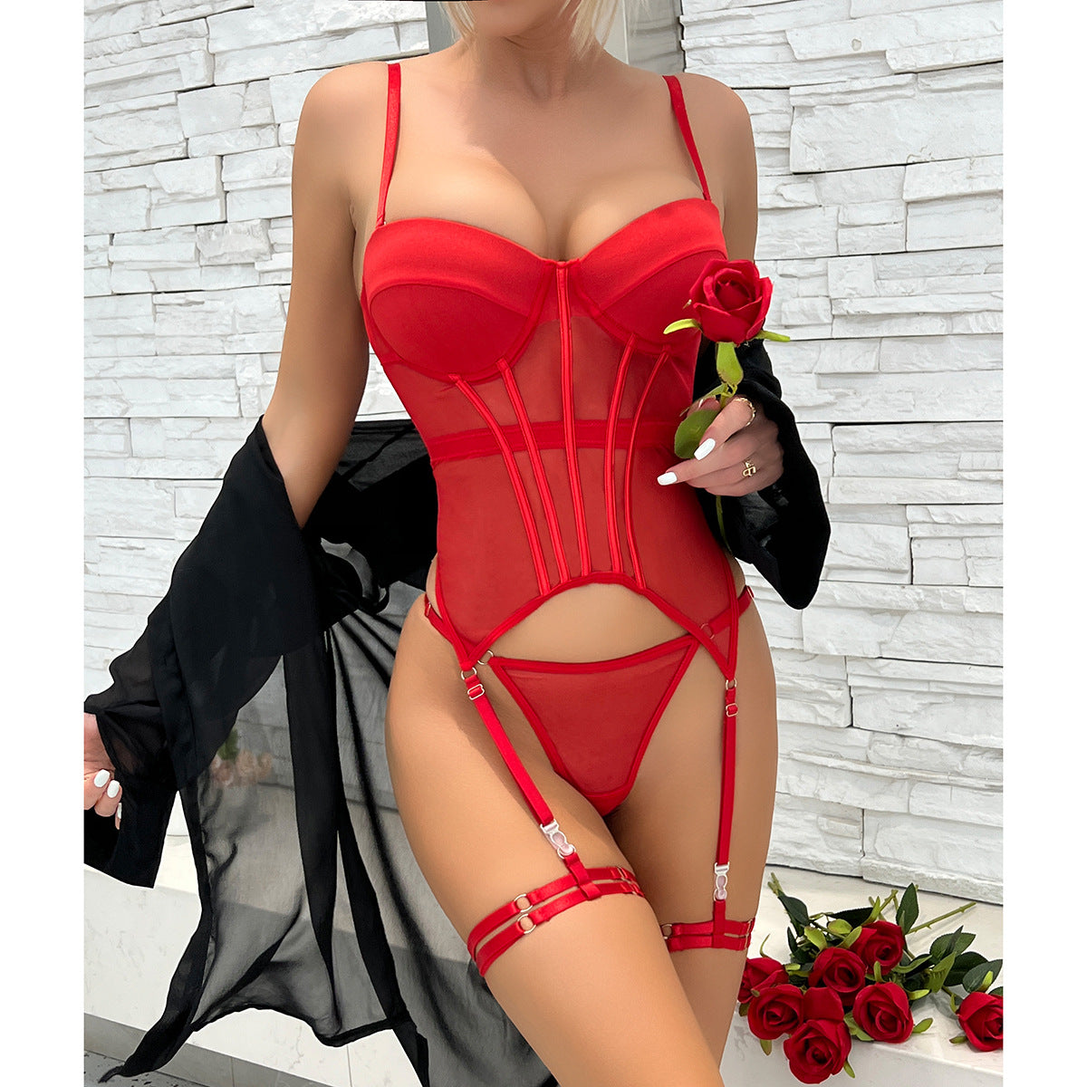 Amber | Französisches Lingerie Set