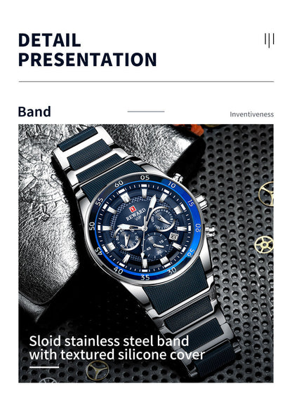 Luxus Business-Quarzuhr für Herren