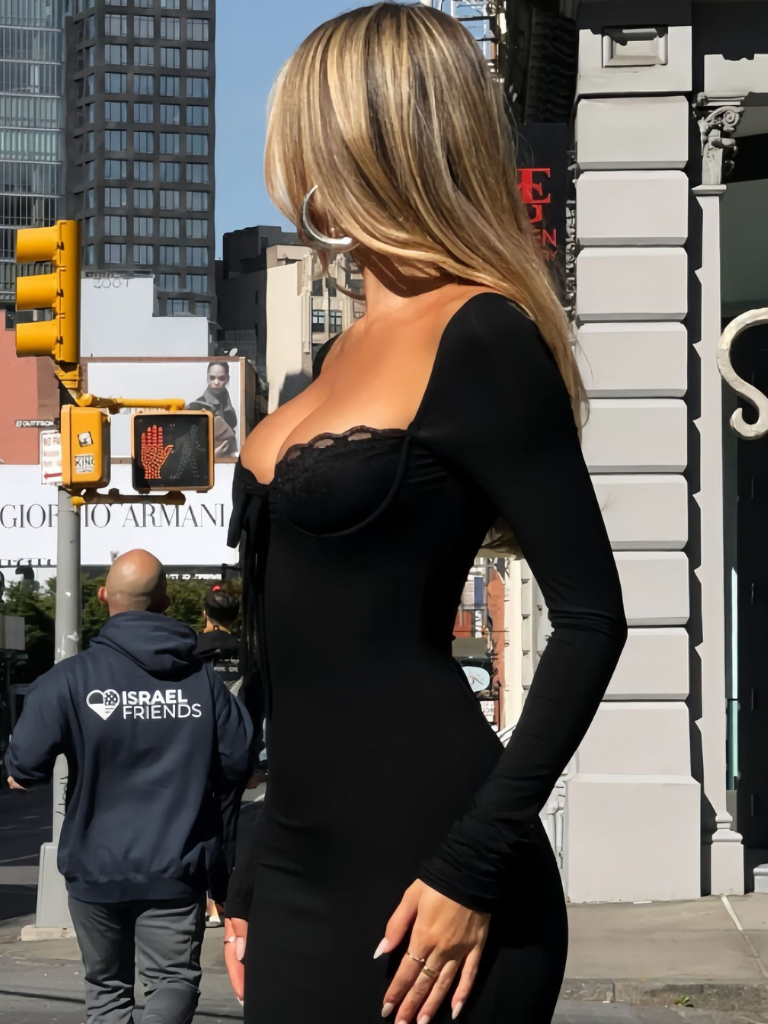 NOIR SEDUCTION MAXIKLEID